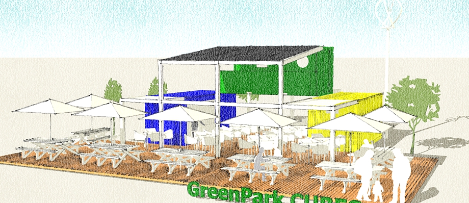 Arquitectura con Contenedores Marinos para instalaciones comerciales